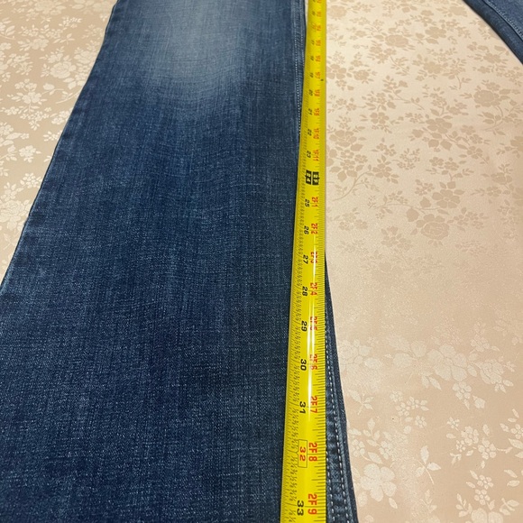 Wrangler Women's Bootcut Stretch Denim Jeans Size 9X36 Medium Wash Tall Low Rise - Picture 3 of 15